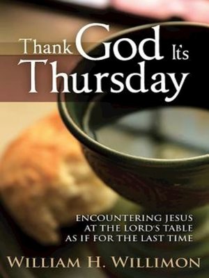 cover image of Thank God Its Thursday